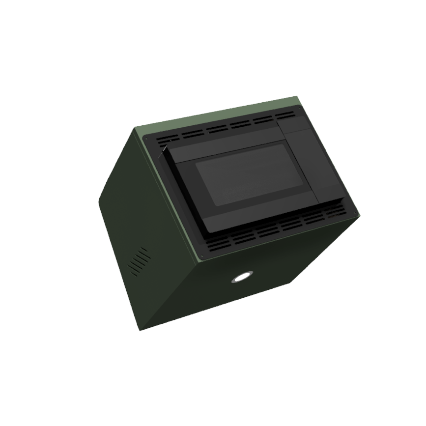 Single Microwave Cabinet for Sprinter, Transit and Promaster Vans