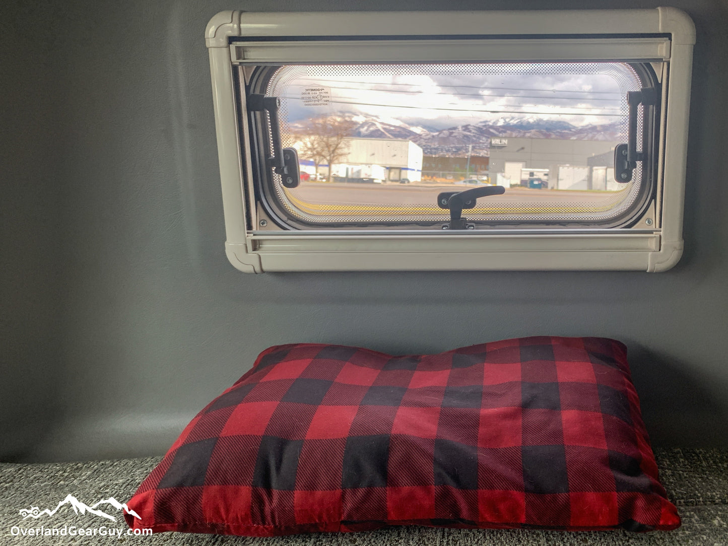 Revel Insulated Window Pillow - Rear Bedroom only Overland Gear Guy