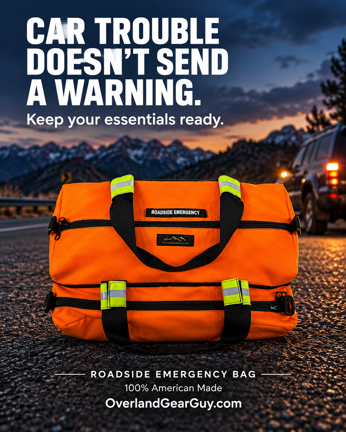 Roadside Emergency Bag Overland Gear Guy