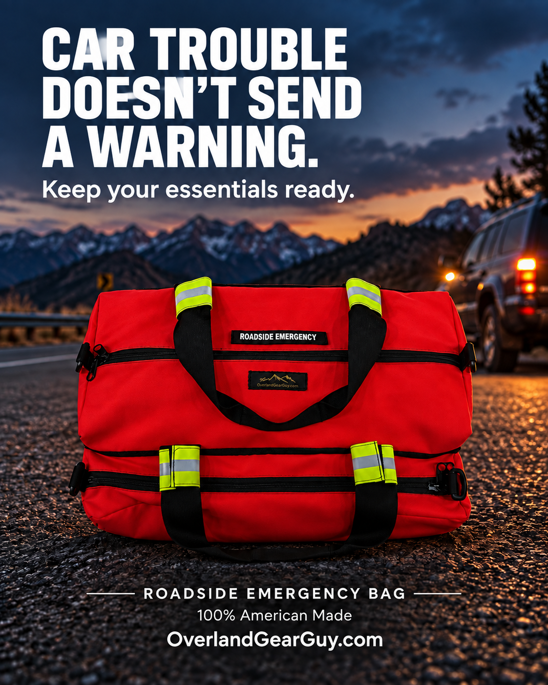 Roadside Emergency Bag Overland Gear Guy