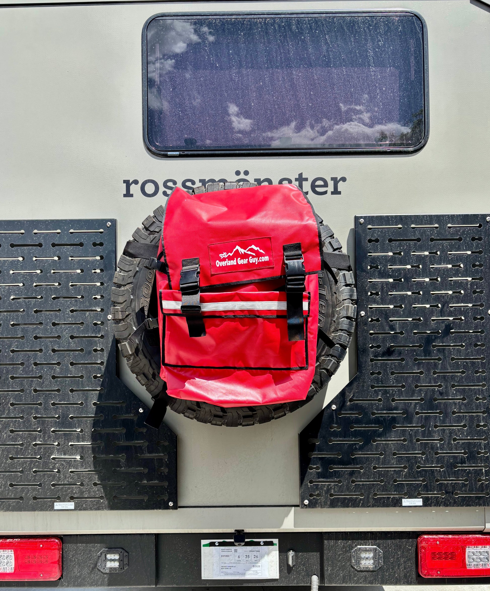 The Max Adventure Spare Tire Trash Bag Overland Gear Guy
