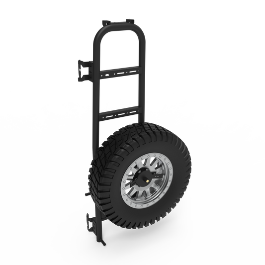 New Design Rover Vans Tire Carrier & Ladder Combo for Ford Transit