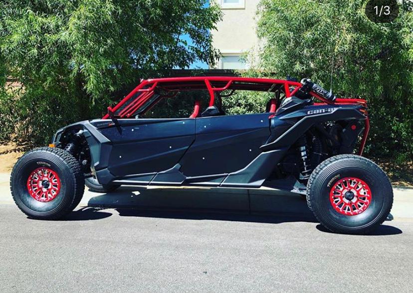 2017+ Can-Am Maverick X3 Max Cage with Attached Rear Bumper UTV SPEED
