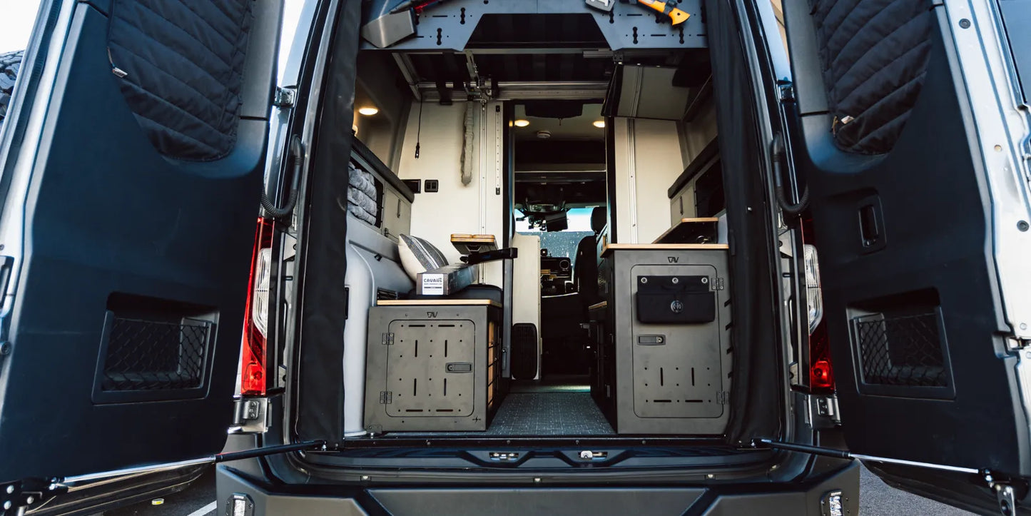 STOP-STAY™ Door Safety System for Mercedes Sprinter (Patented) Canyon Adventure Vans