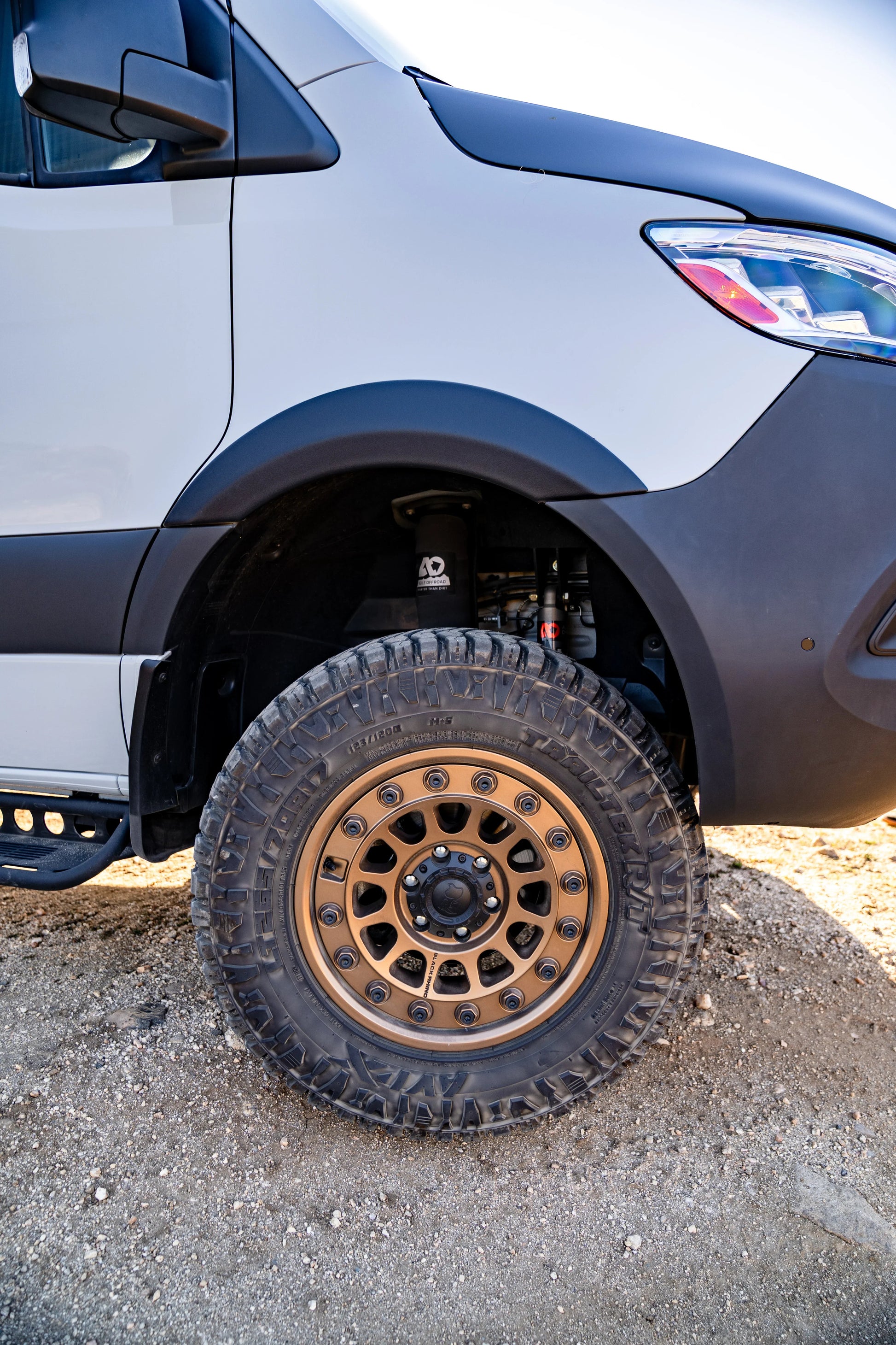 Sprinter Fender Flares | Factory Finish, Real Protection Sandy Vans