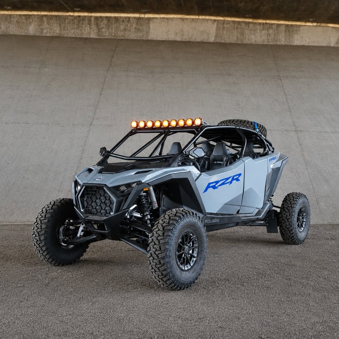 5 Light U-Con Interlocking Off Road LED Pod With Amber or White DRL Running Light GGLighting