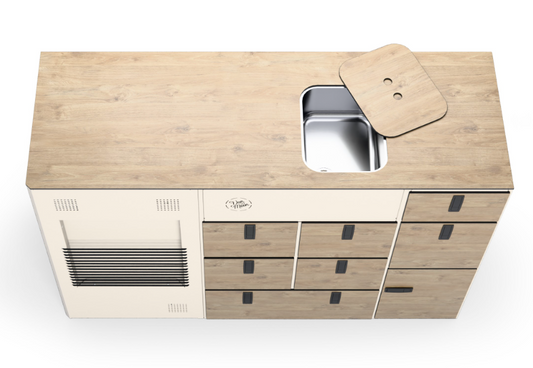 Countertop for Moon Solid Kitchen Model 1