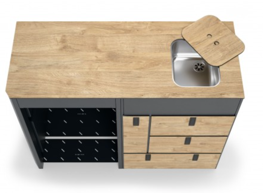 Countertop for Moon Kitchen Solid Model 3