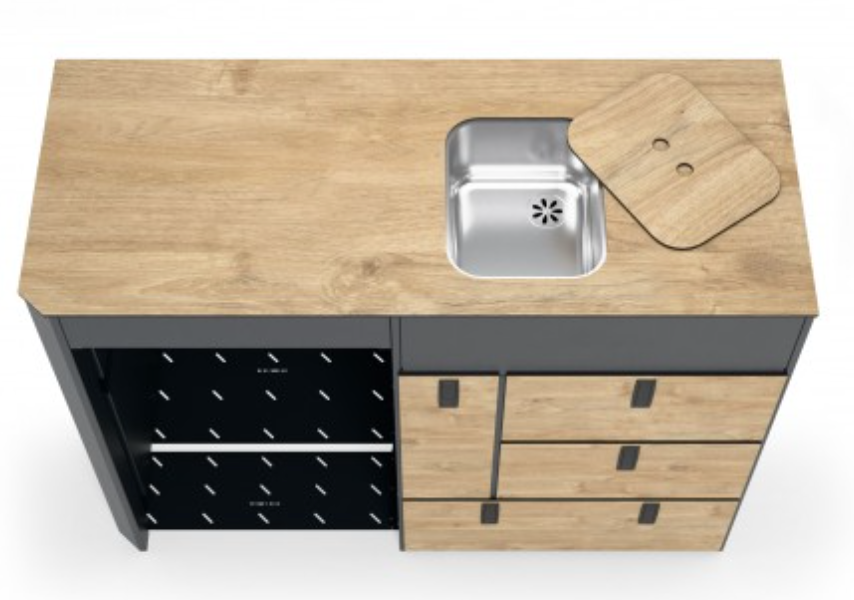 Countertop for Moon Kitchen Solid Model 3