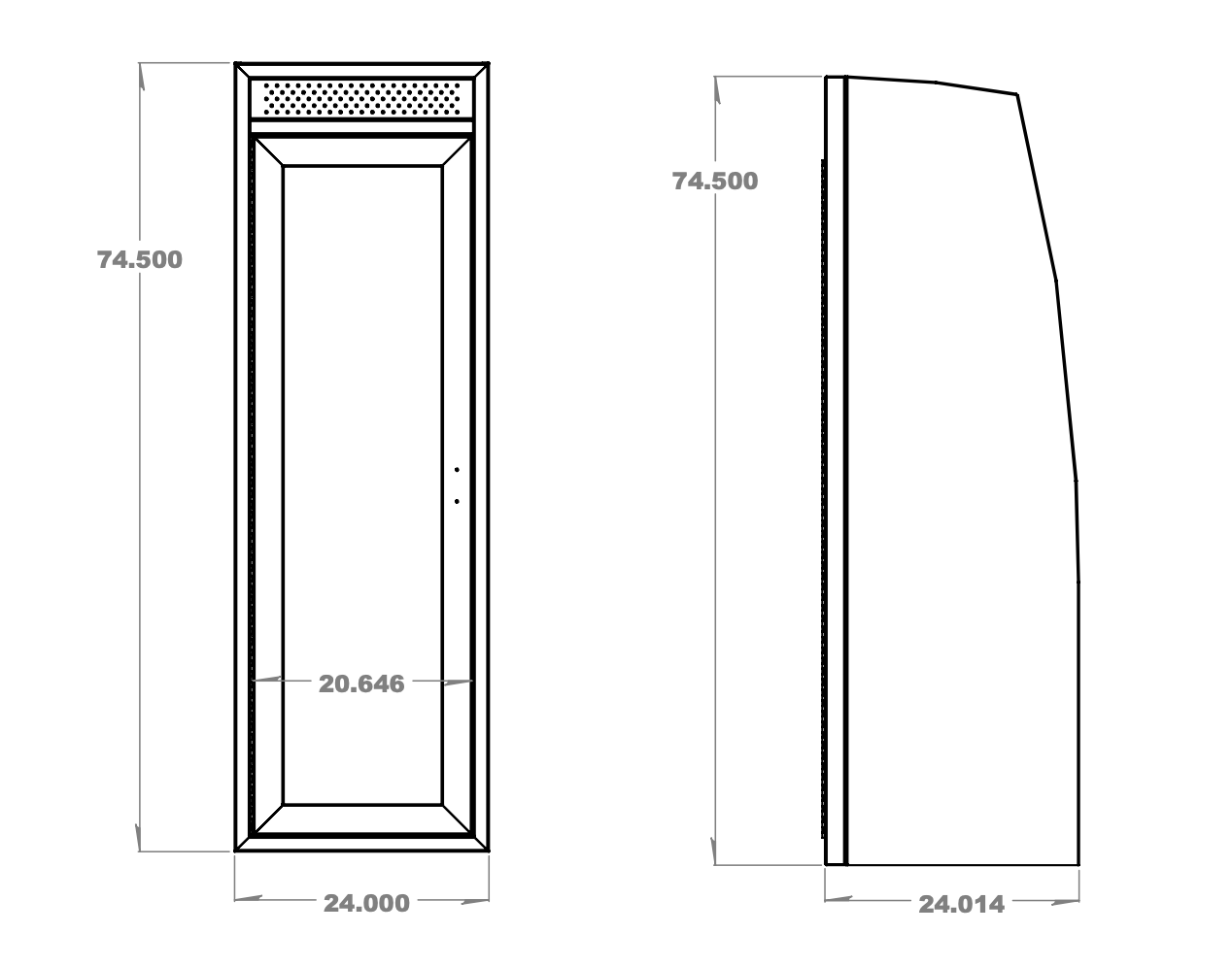 24" Shower Van Wife Components