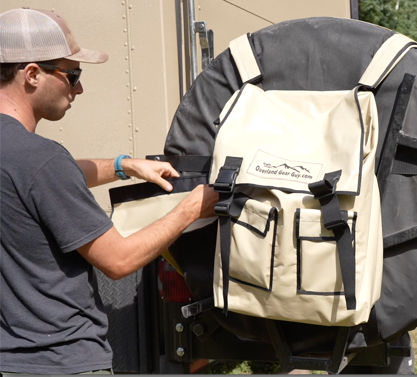 Spare Tire Trash Bag Overland Gear Guy
