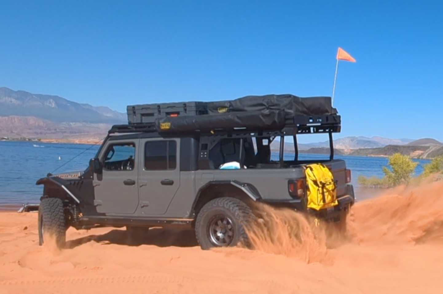 Tailgate Trash Bag Gladiator - Tacoma - Ram - Rivian -QuarterMaster Overland Gear Guy