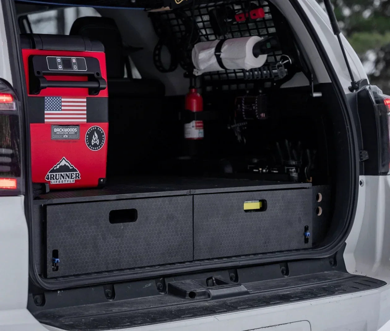 Toyota 4Runner | Dual Drawer Storage System & Bed Platform | 4th-5th Gen 2003–2024 Solid Wood Worx