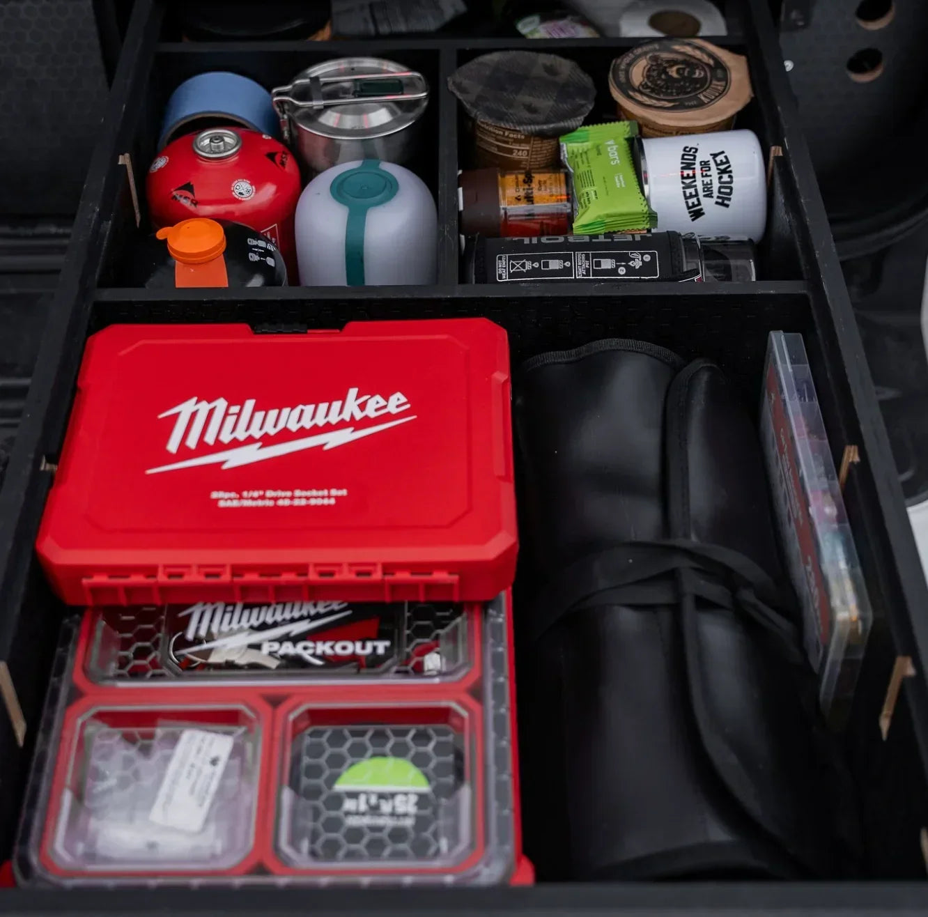 4Runner Dual Drawer Storage PreCut Kit - 2 Options