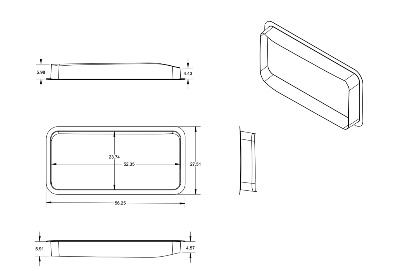 Mercedes Sprinter Flare Trim Ring Pair
