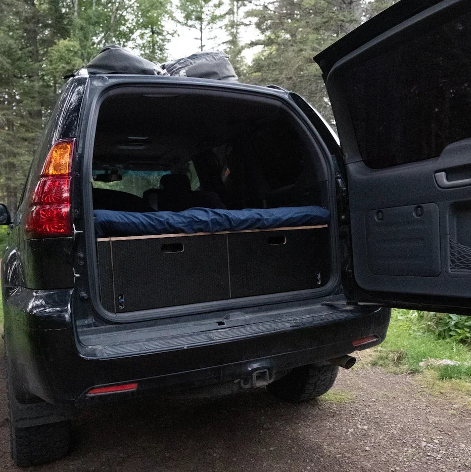Lexus GX470 | Dual Drawer Storage System & Bed Platform | ( 2003–2009 ) Solid Wood Worx