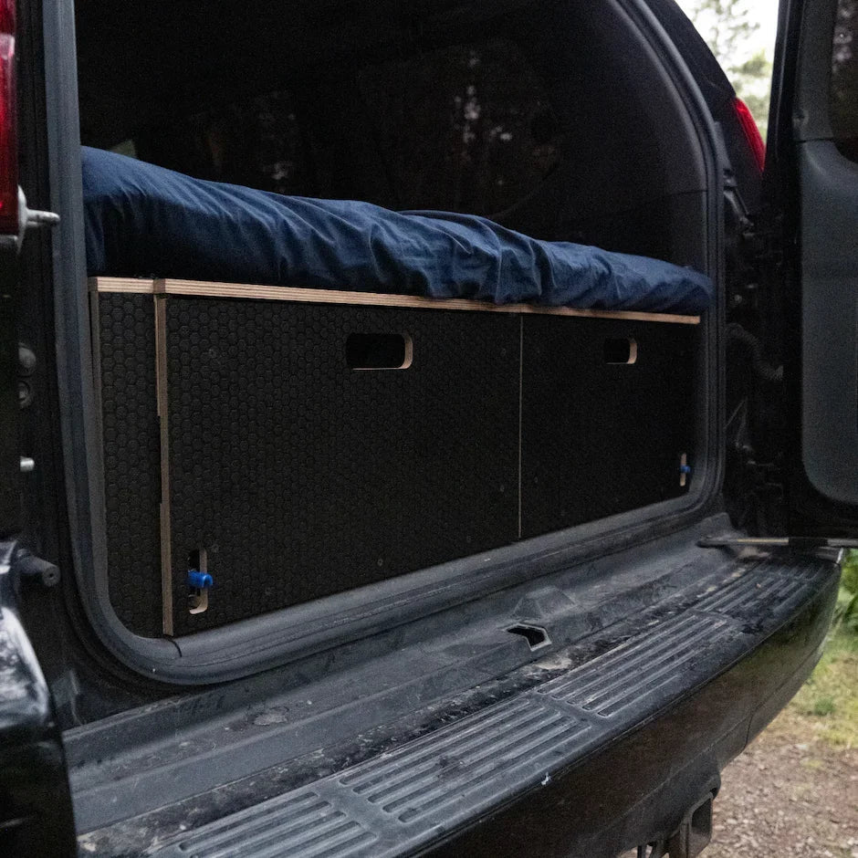 Lexus GX470 | Dual Drawer Storage System & Bed Platform | ( 2003–2009 ) Solid Wood Worx