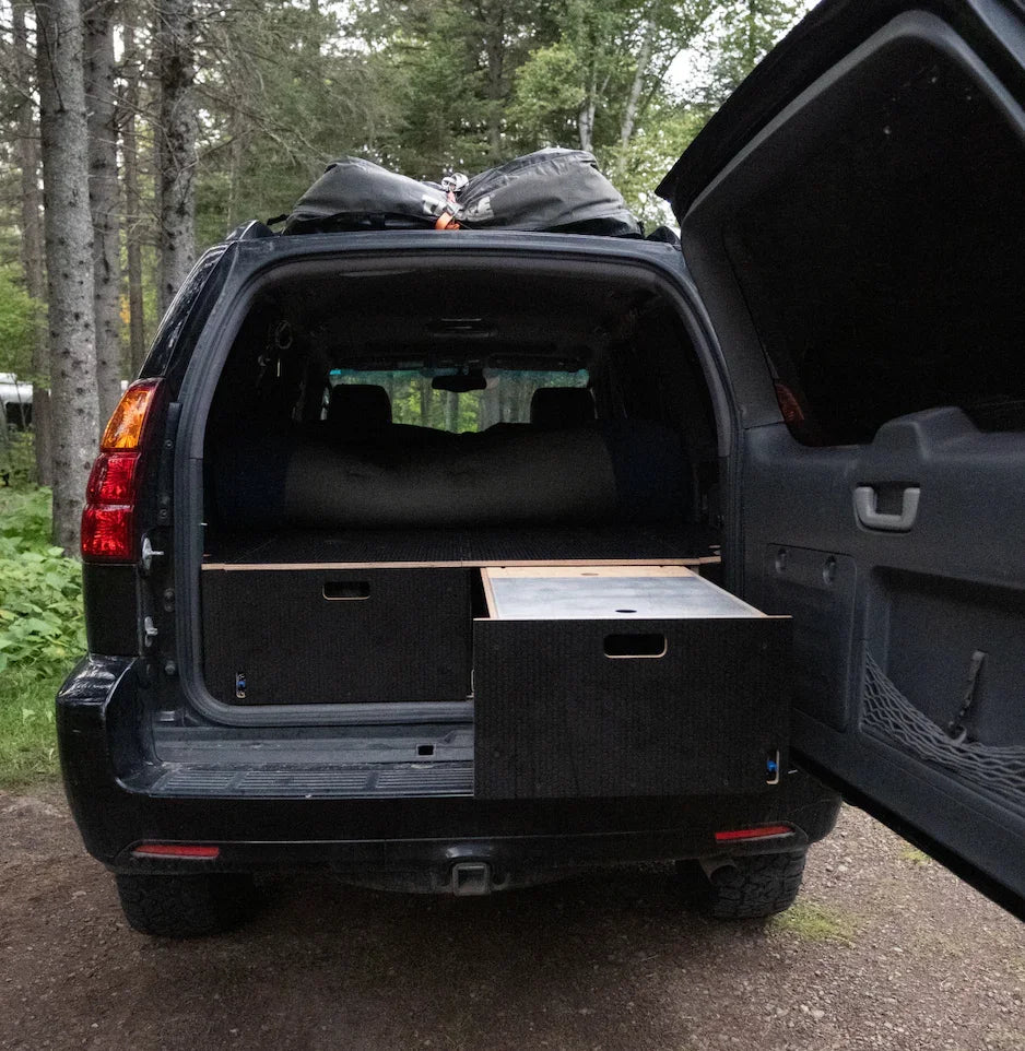 Lexus GX470 | Dual Drawer Storage System & Bed Platform | ( 2003–2009 ) Solid Wood Worx