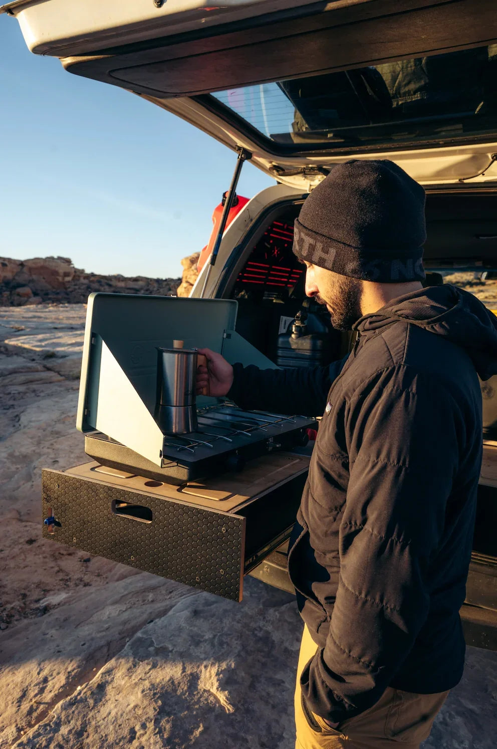 Toyota 4Runner | Dual Drawer Storage System & Bed Platform | 3rd Gen 1995–2002 Solid Wood Worx