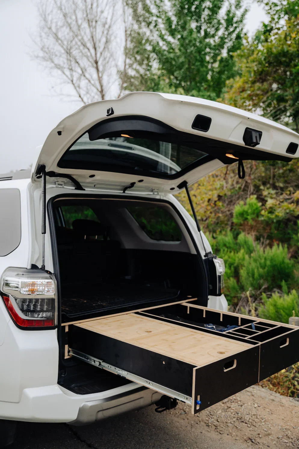 Toyota 4Runner | Dual Drawer Storage System & Bed Platform | 4th-5th Gen 2003–2024 Solid Wood Worx