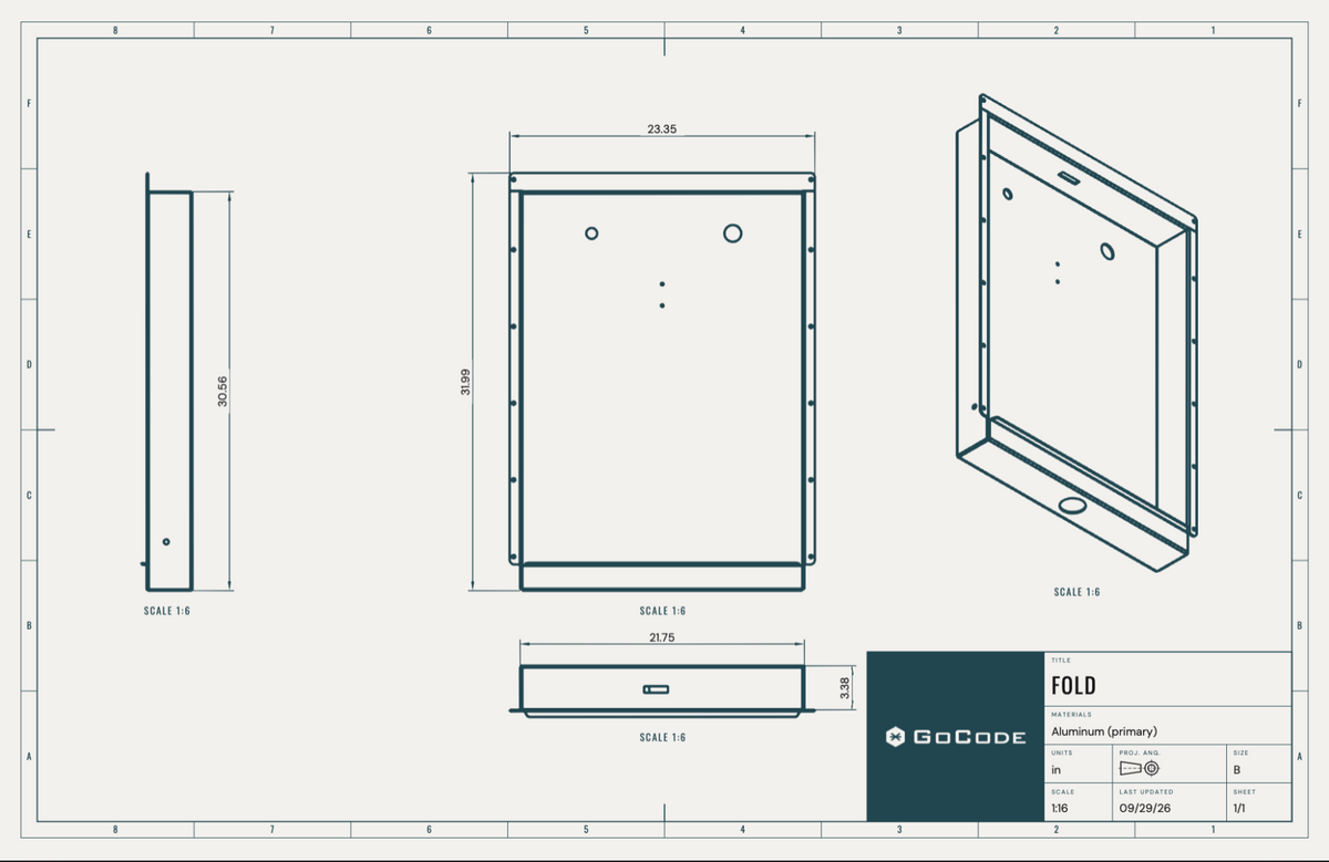 GoCode FOLD Shower Tetravan