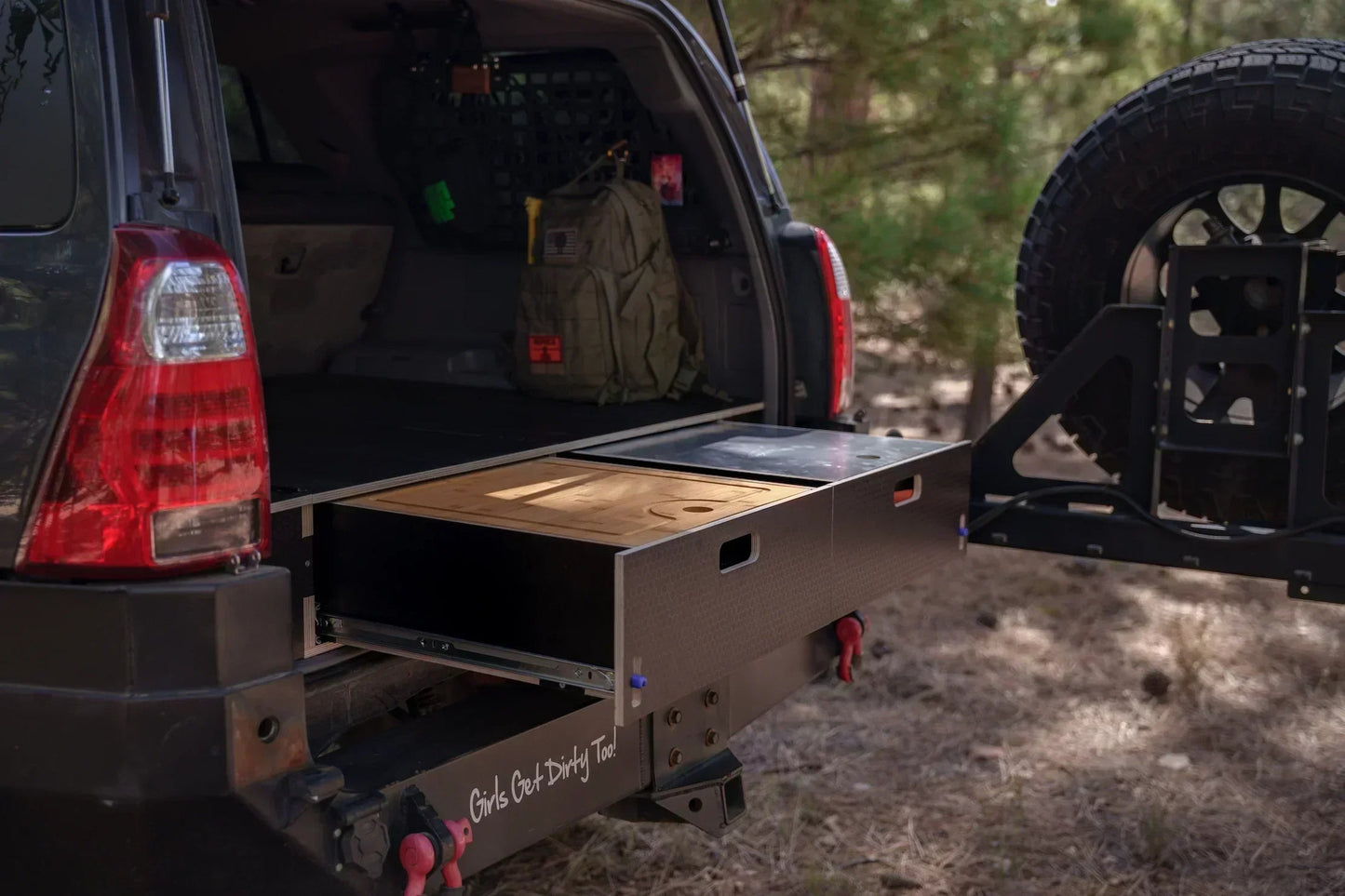 Toyota 4Runner | Dual Drawer Storage System & Bed Platform | 4th-5th Gen 2003–2024 Solid Wood Worx