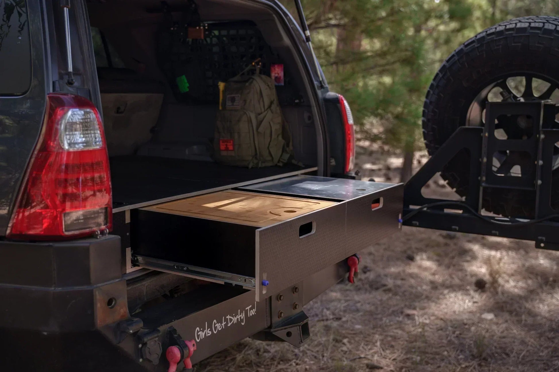 Toyota 4Runner | Dual Drawer Storage System & Bed Platform | 4th-5th Gen 2003–2024 Solid Wood Worx
