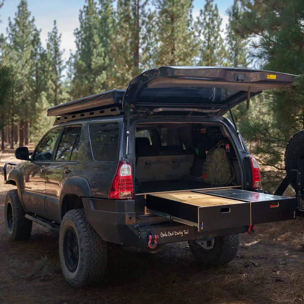 Toyota 4Runner | Dual Drawer Storage System & Bed Platform | 4th-5th Gen 2003–2024 Solid Wood Worx