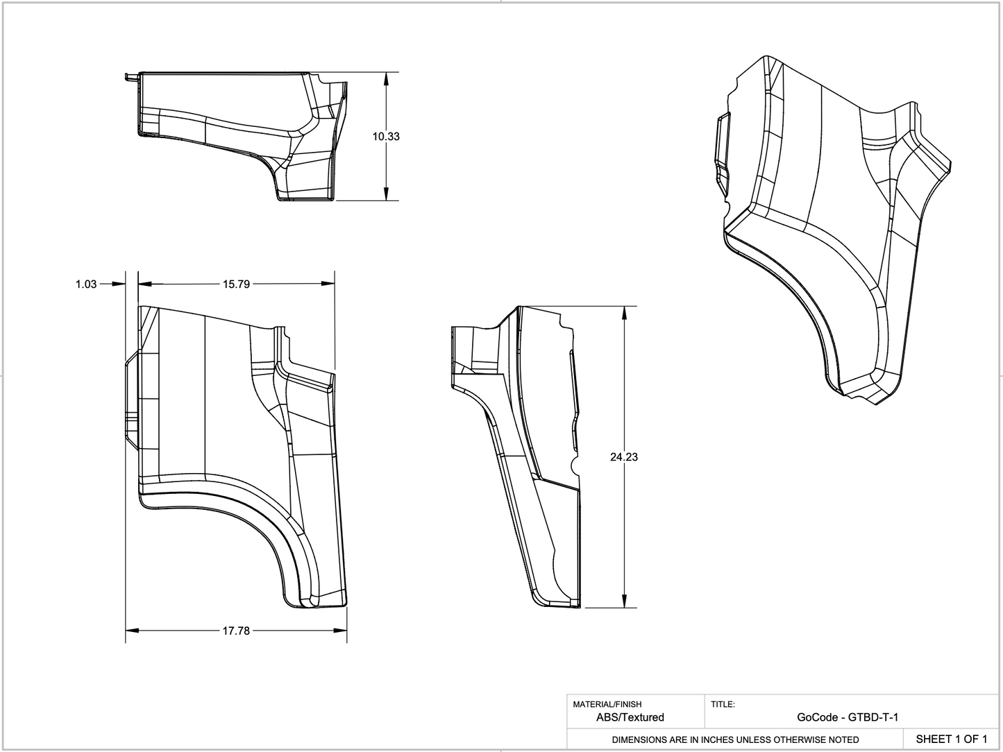 Ford Transit High Roof Front Trim Kit GoCode