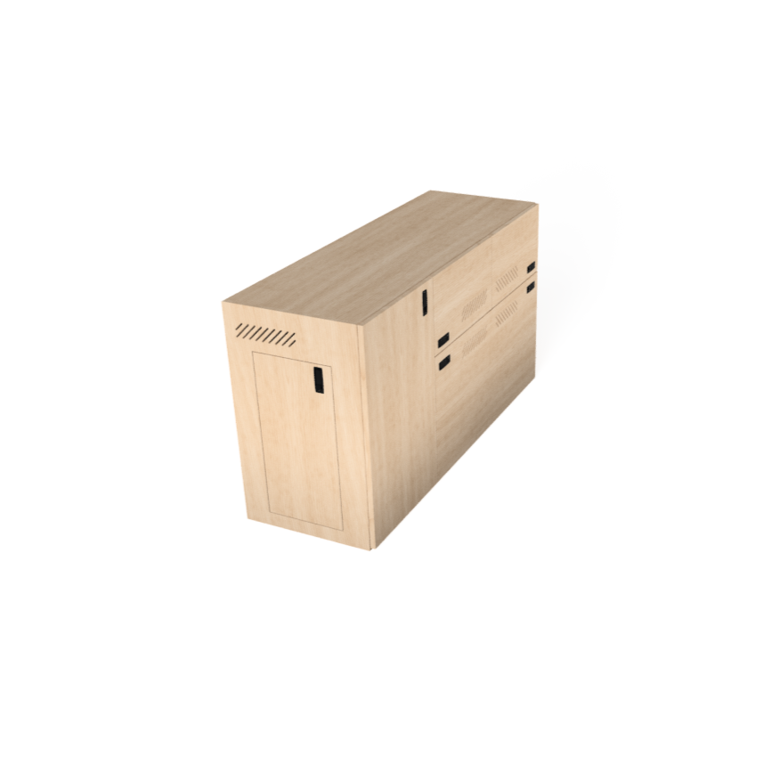 Single Universal Wheel Well Box SergSupply