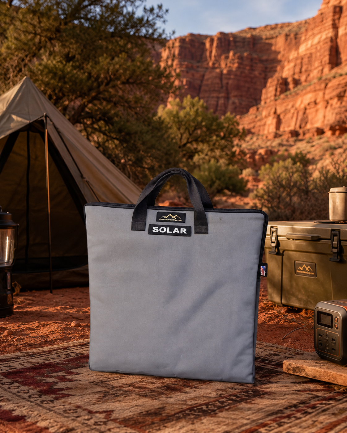 Solar Panel Carry Bags – Made in the USA Overland Gear Guy