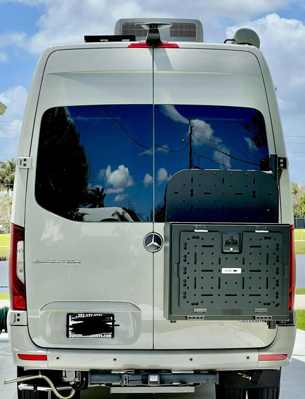 Rover Vans Accessory Rack Passenger Side for Mercedes Sprinter Rover Vans