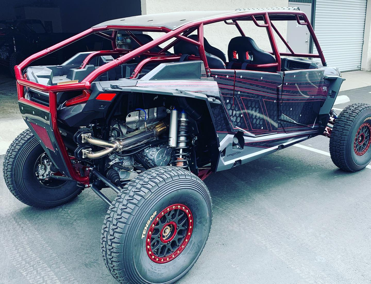 2014-2023 Polaris RZR 4DR Rear Bumper Cage UTV SPEED
