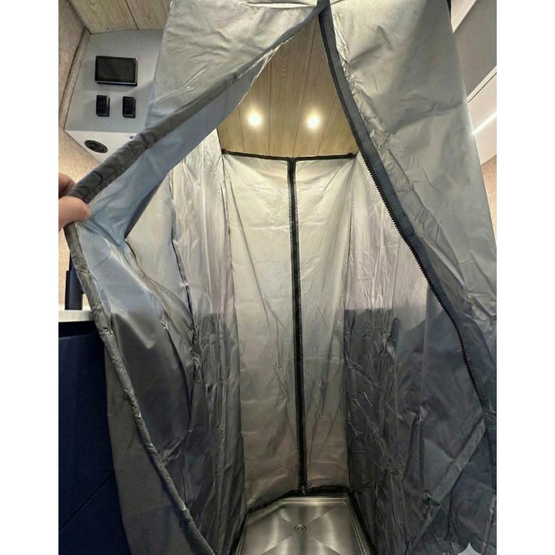 Tetravan Universal Shower Curtain GoCode