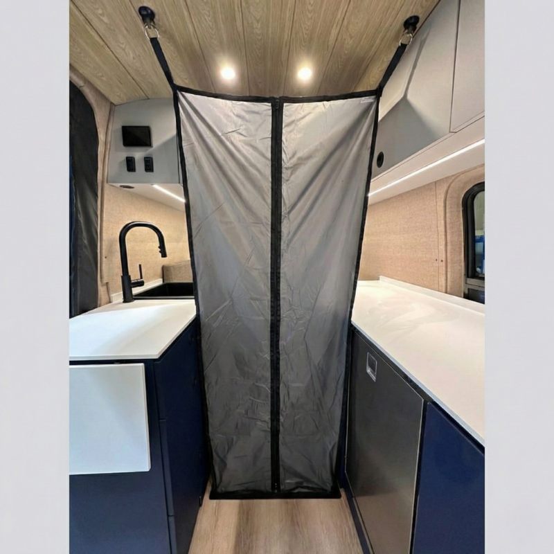 Tetravan Universal Shower Curtain GoCode
