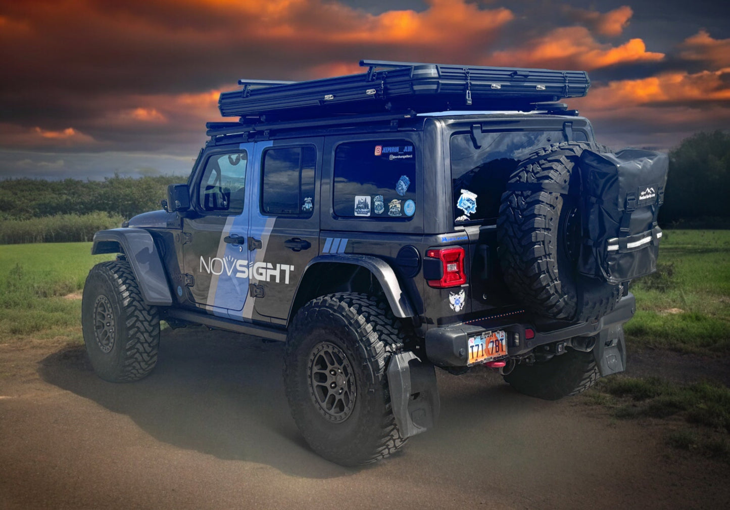 The Max Adventure Spare Tire Trash Bag Overland Gear Guy