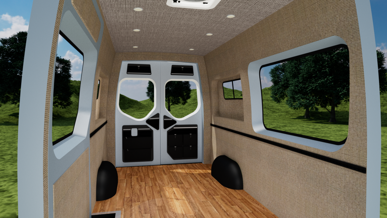 Mercedes Sprinter 170" High Roof Interior Panel Kit