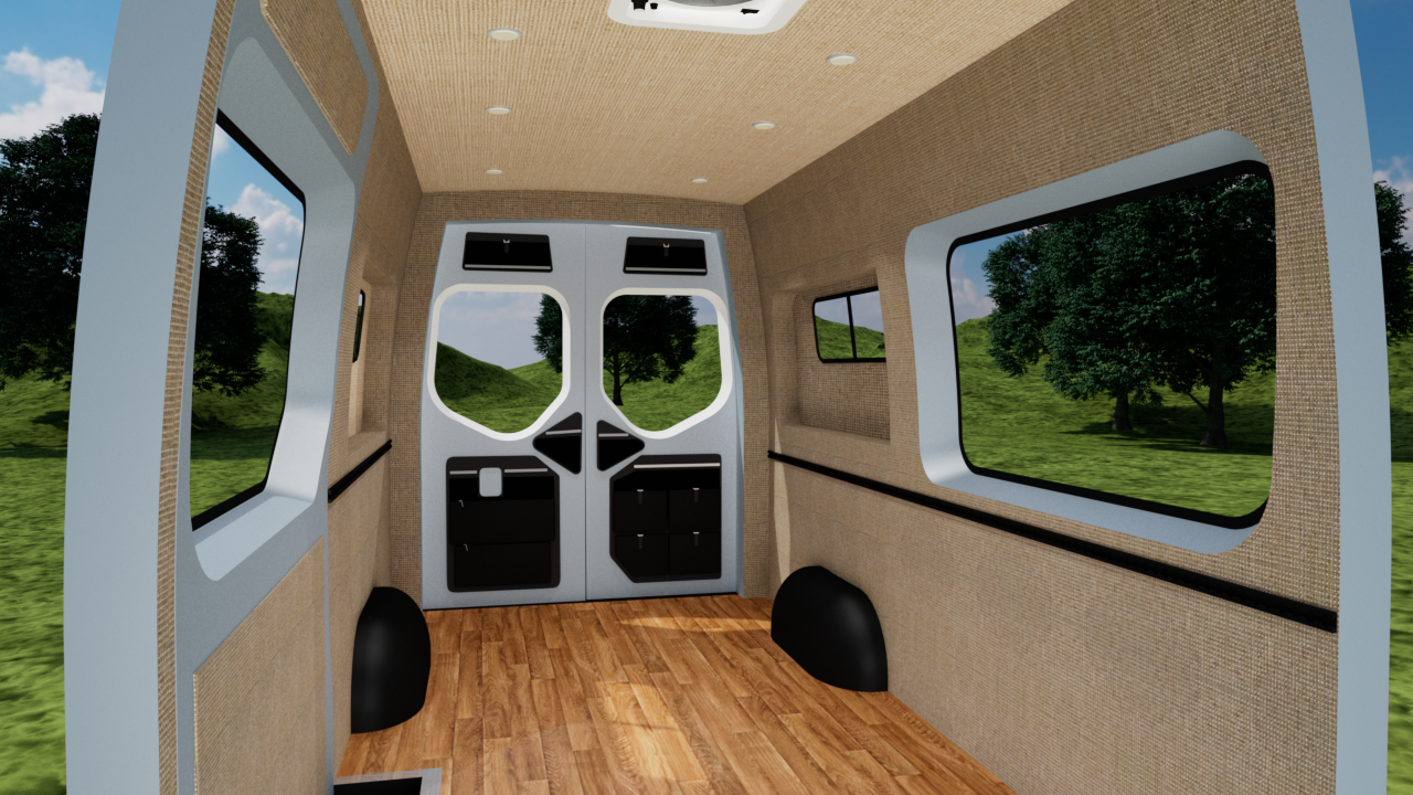 Mercedes Sprinter 170" High Roof Interior Panel Kit