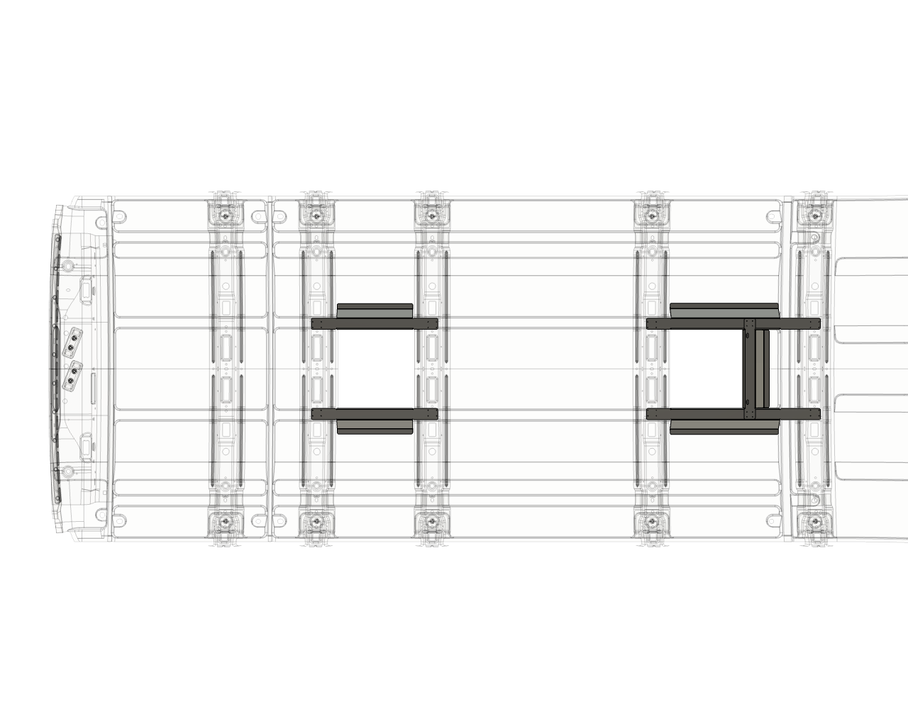 Ford Transit Air Conditioner Aluminum Furring Kit