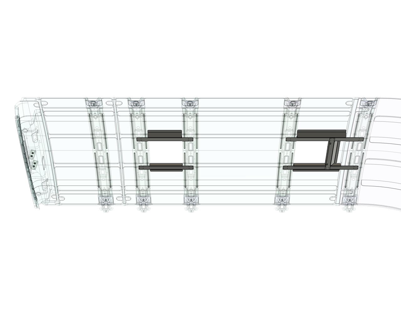 Ford Transit Air Conditioner Aluminum Furring Kit