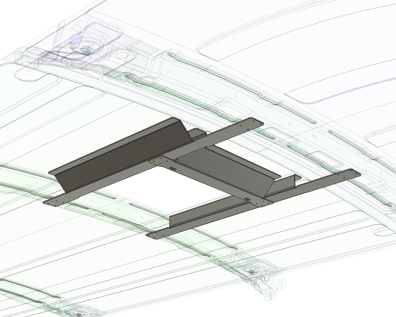 Ford Transit Air Conditioner Aluminum Furring Kit