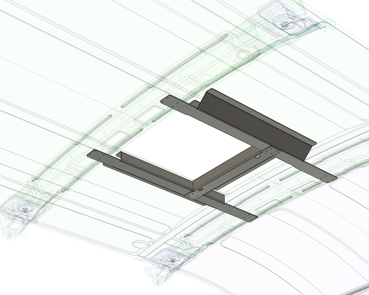 Ford Transit Air Conditioner Aluminum Furring Kit