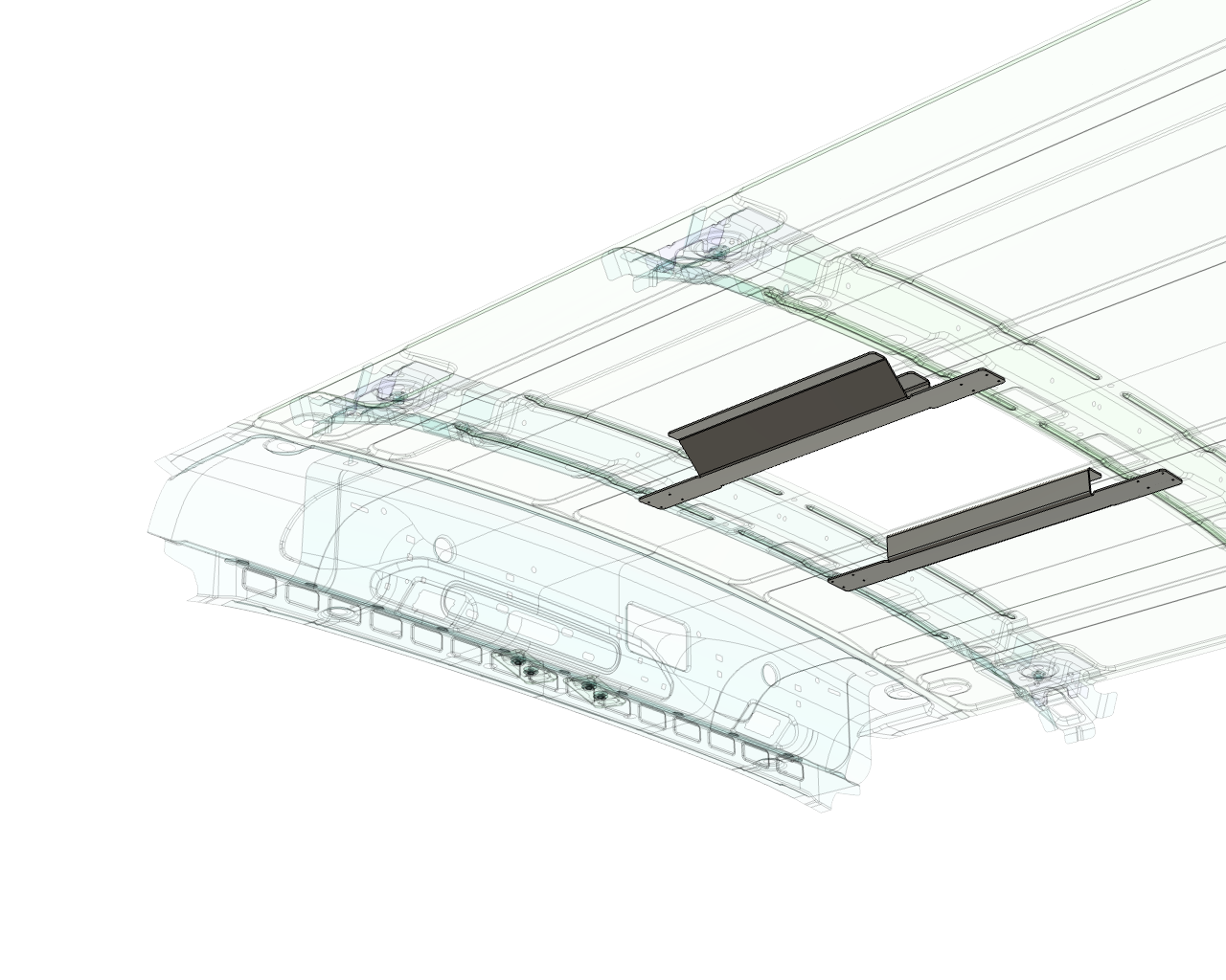 Ford Transit Air Conditioner Aluminum Furring Kit