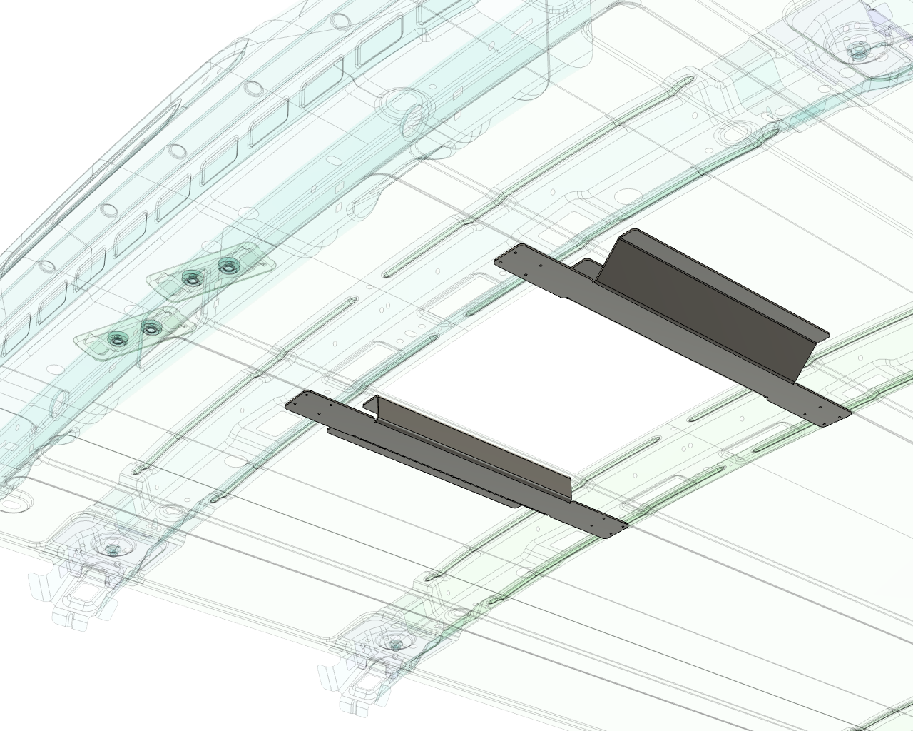 Ford Transit Air Conditioner Aluminum Furring Kit