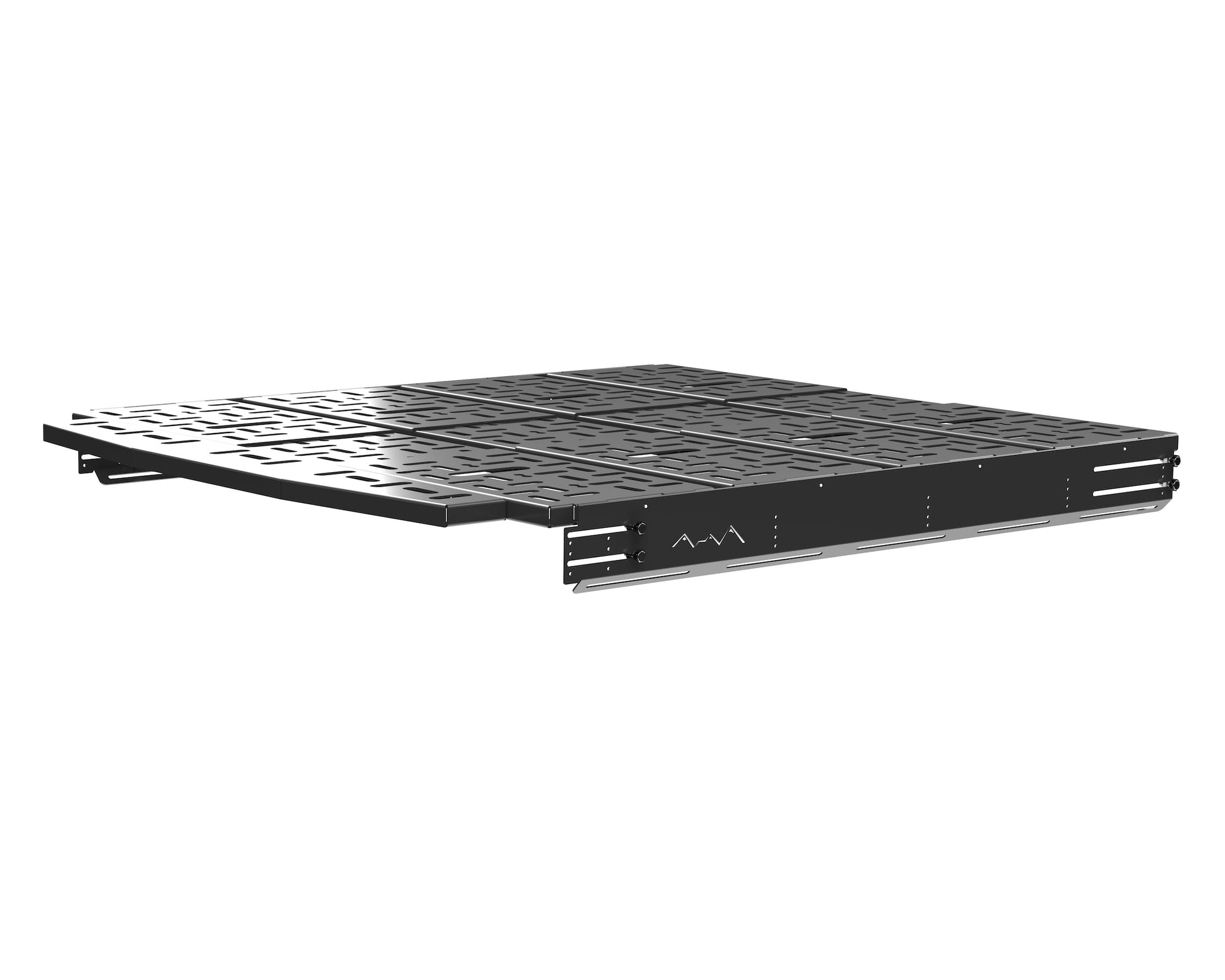 Ford Transit Van FlexTrack 4-Panel All Aluminum Platform Bed System White Top Adventures