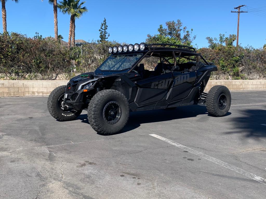 2017+ Can-Am Maverick X3 Max Cage with Attached Rear Bumper UTV SPEED