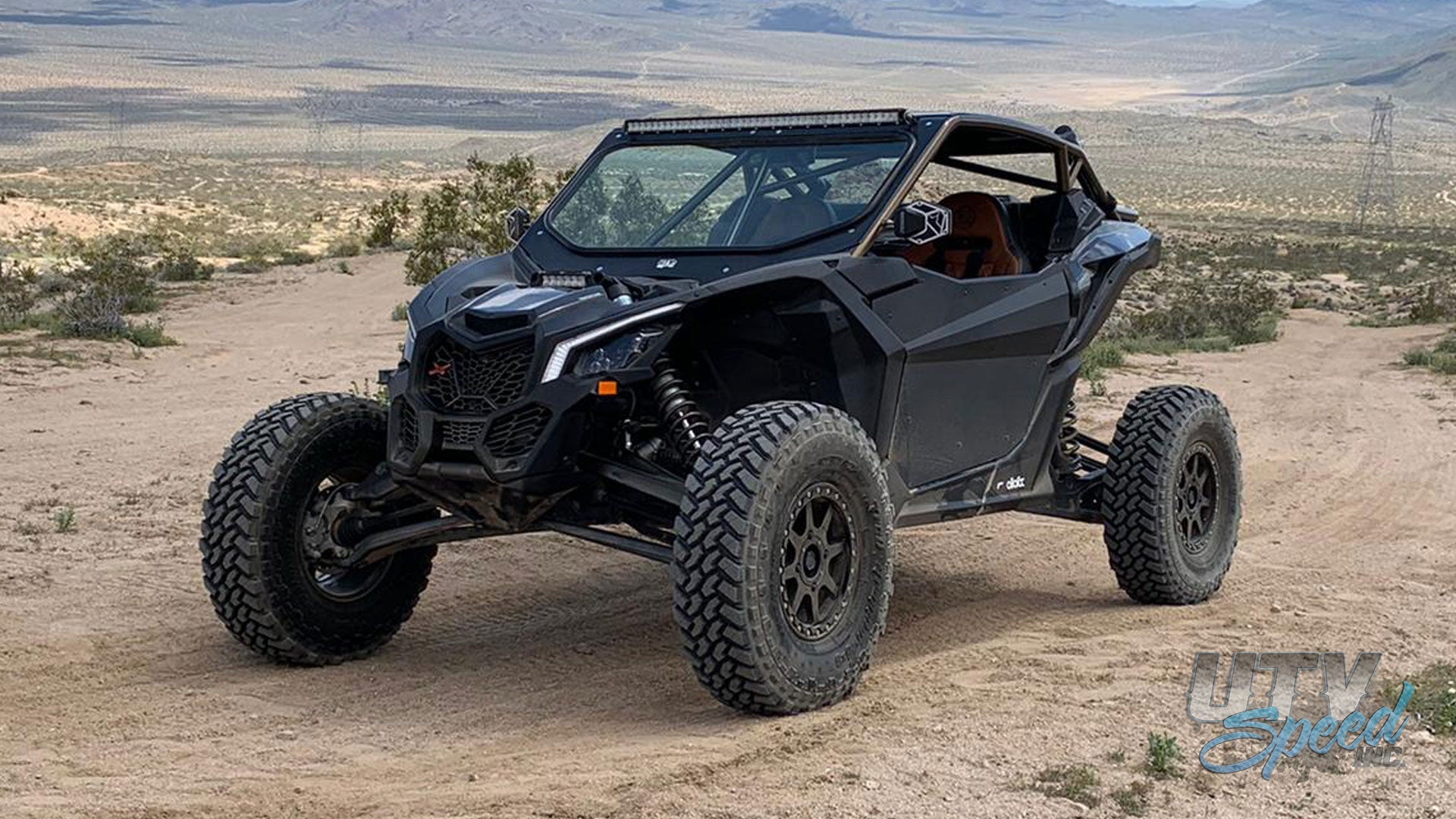 2017+ Can-Am Maverick X3 2DR Cage with Attached Rear Bumper UTV SPEED