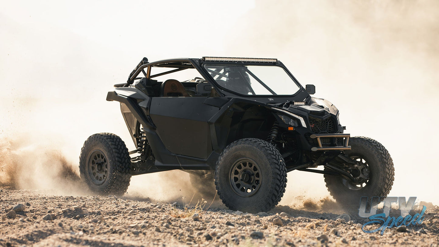 2017+ Can-Am Maverick X3 2DR Cage with Attached Rear Bumper UTV SPEED