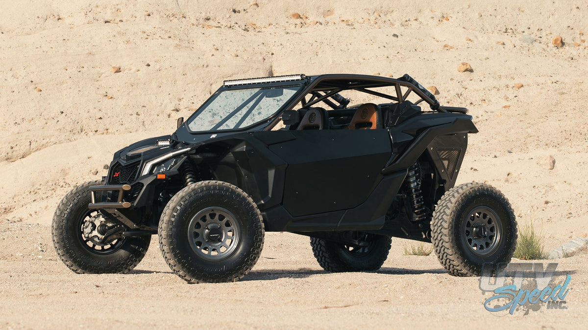 2017+ Can-Am Maverick X3 2DR Cage with Attached Rear Bumper UTV SPEED