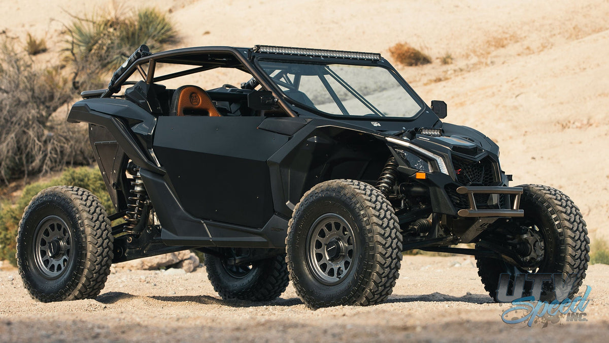 2017+ Can-Am Maverick X3 2DR Cage with Attached Rear Bumper UTV SPEED
